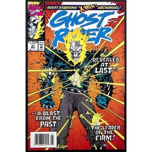 Marvel Comic Book Ghost Rider #37 Newsstand X-Men Archangel 1993